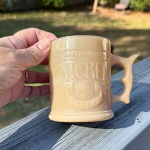Vintage Whataburger Nickel Coffee Cream Mug